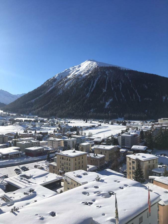 Spectacular View & Central Location In Davos Exteriör bild
